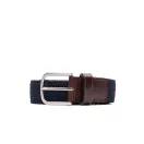 Boxed Woven Belt - Navy Boxed Woven Belt - Navy