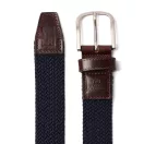 Boxed Woven Belt - Navy Boxed Woven Belt - Navy