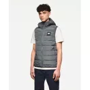 Toronto Hooded Gilet - Cyclone Grey Toronto Hooded Gilet - Cyclone Grey