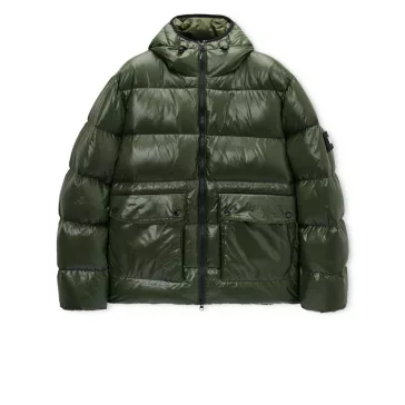 Nicholson Down Jacket - Black Forest Green