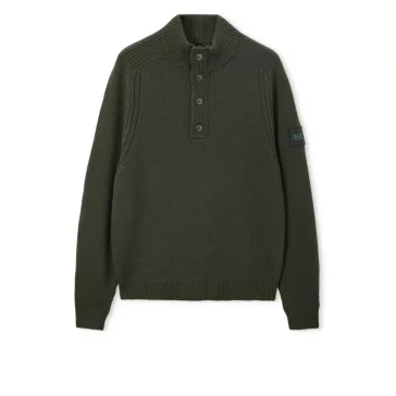 Castillos Wool Jumper - Black Forest Green