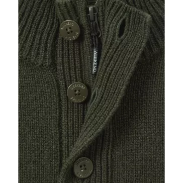 Castillos Wool Jumper - Black Forest Green
