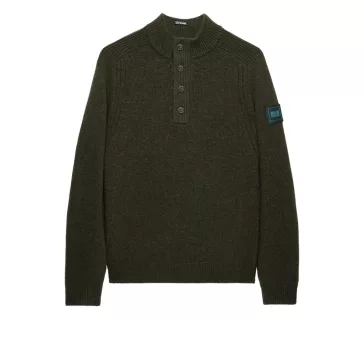 castillos-knitted-wool-quarter-neck-weater-castle green
