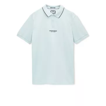 Hurley Polo Shirt - Sea Spray Blue/Black