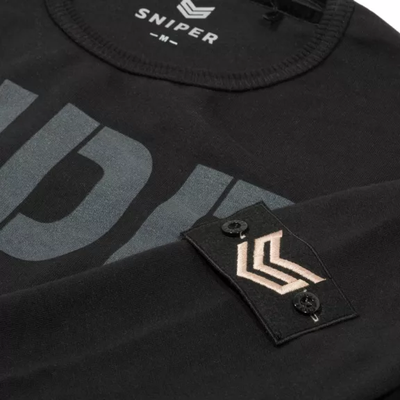 All Over Crew Neck - black