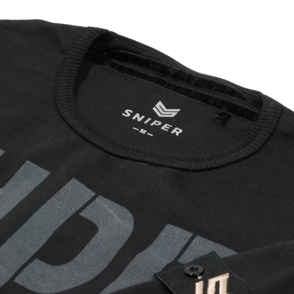 All Over Crew Neck - black