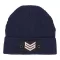 Commander Patch Beanie - navy