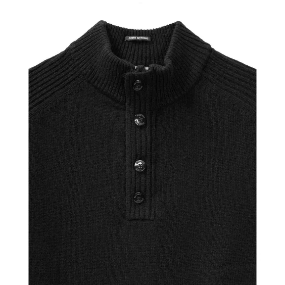 castillos-knitted-wool-quarter-neck-weater-black